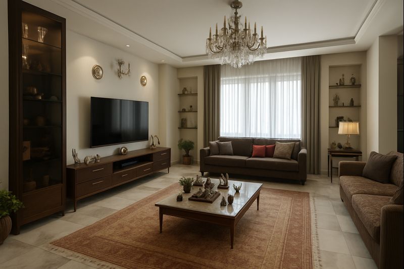 Super Luxury Family Apartment Drawing Room View 2